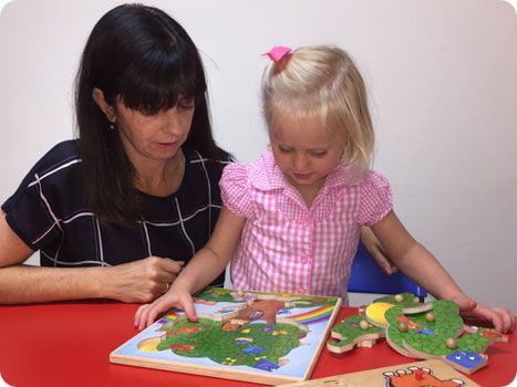 childs speech pathologist